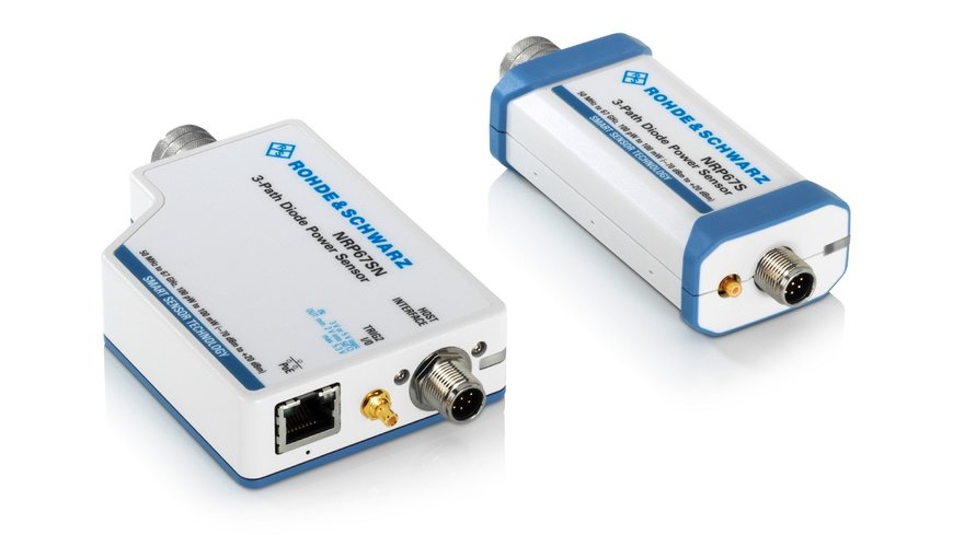 High speed, high accuracy RF power measurements up to an unrivalled 67 GHz with the R&S NRP67S/SN power sensors